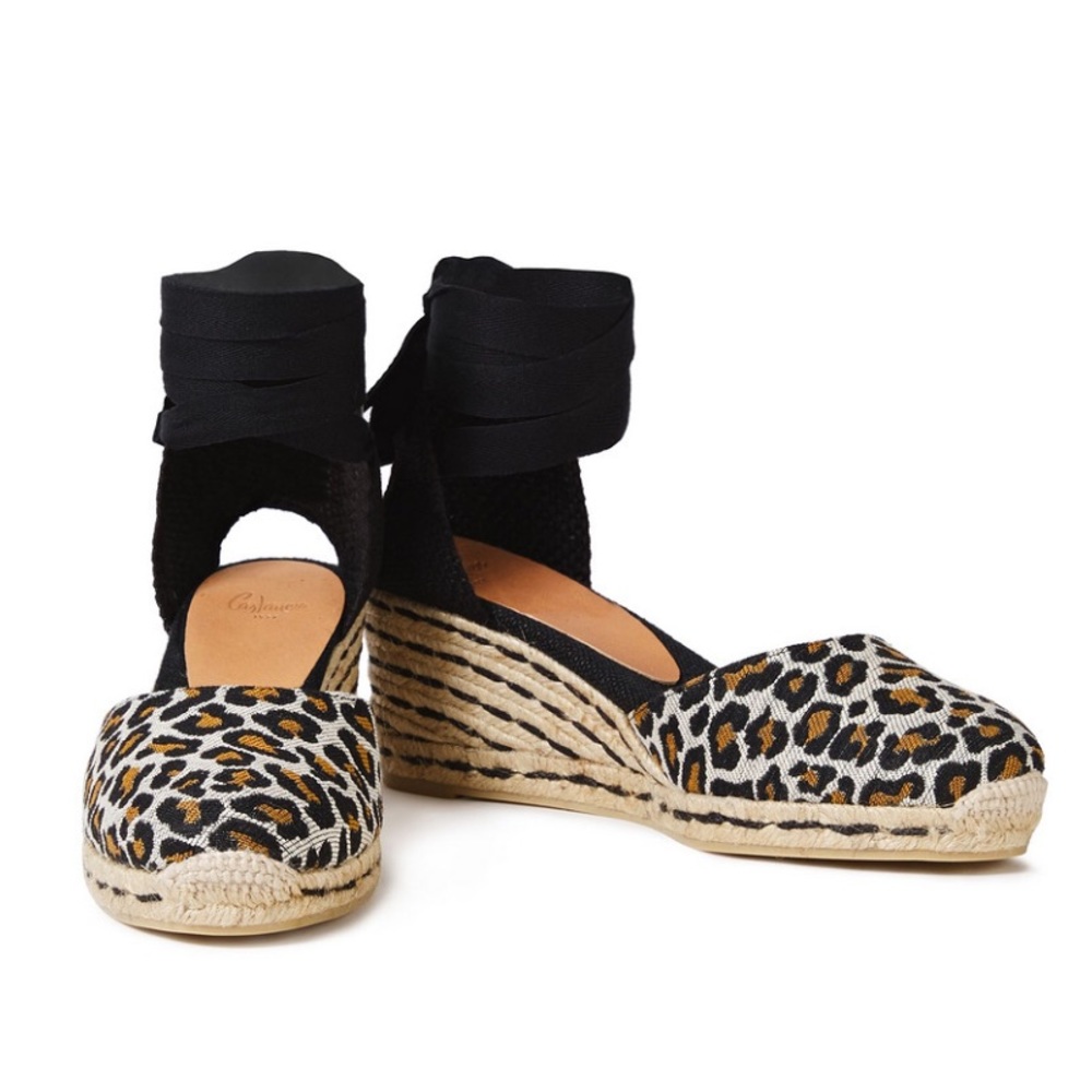 CASTAÑER leopard espadrilles